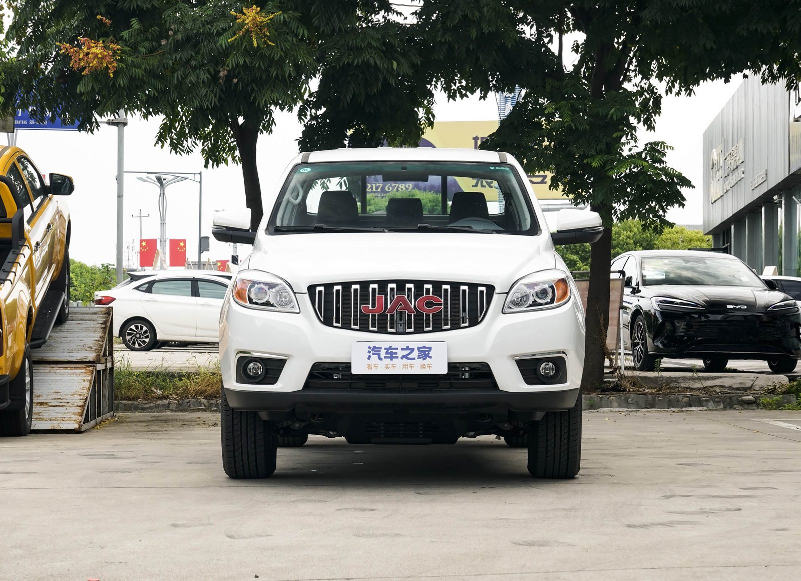 JAC Pickup T6 EV 2024 - exterior, front alt, China market