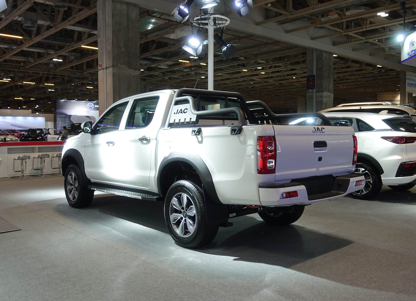 JAC Pickup T8 EV 2022 - exterior, rear three-quarter view, China market
