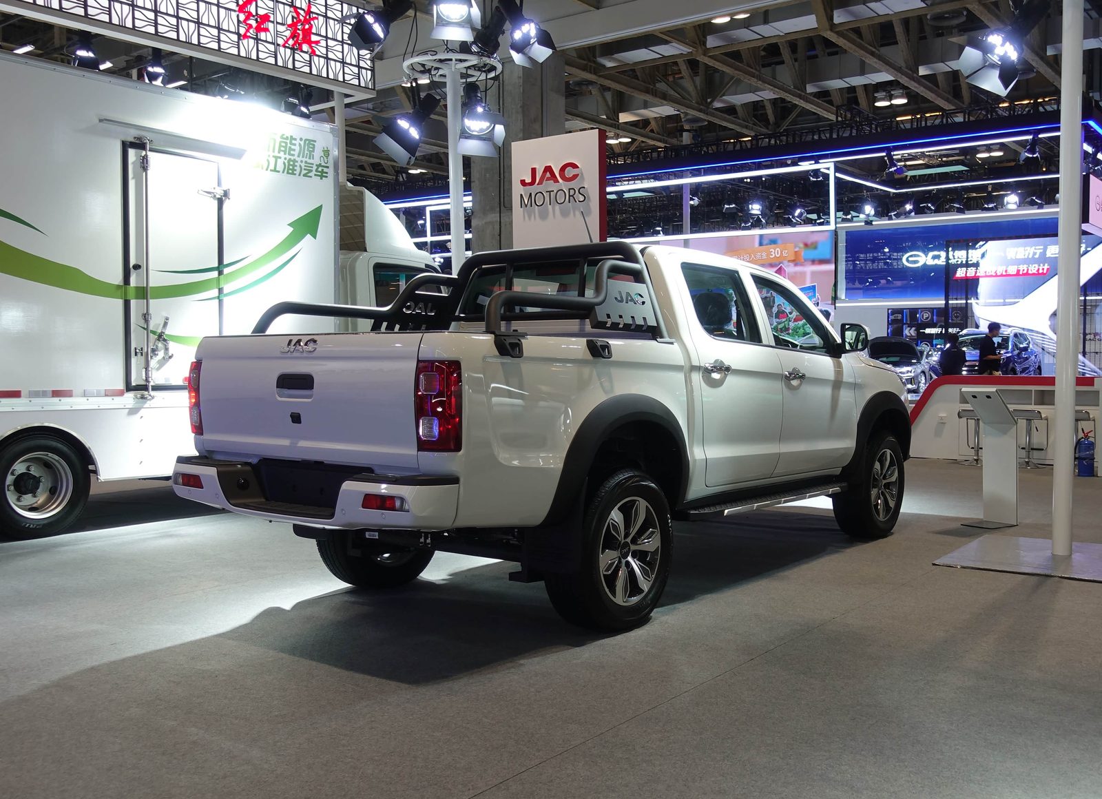 JAC Pickup T8 EV 2022 - exterior, rear 3q alt, China market