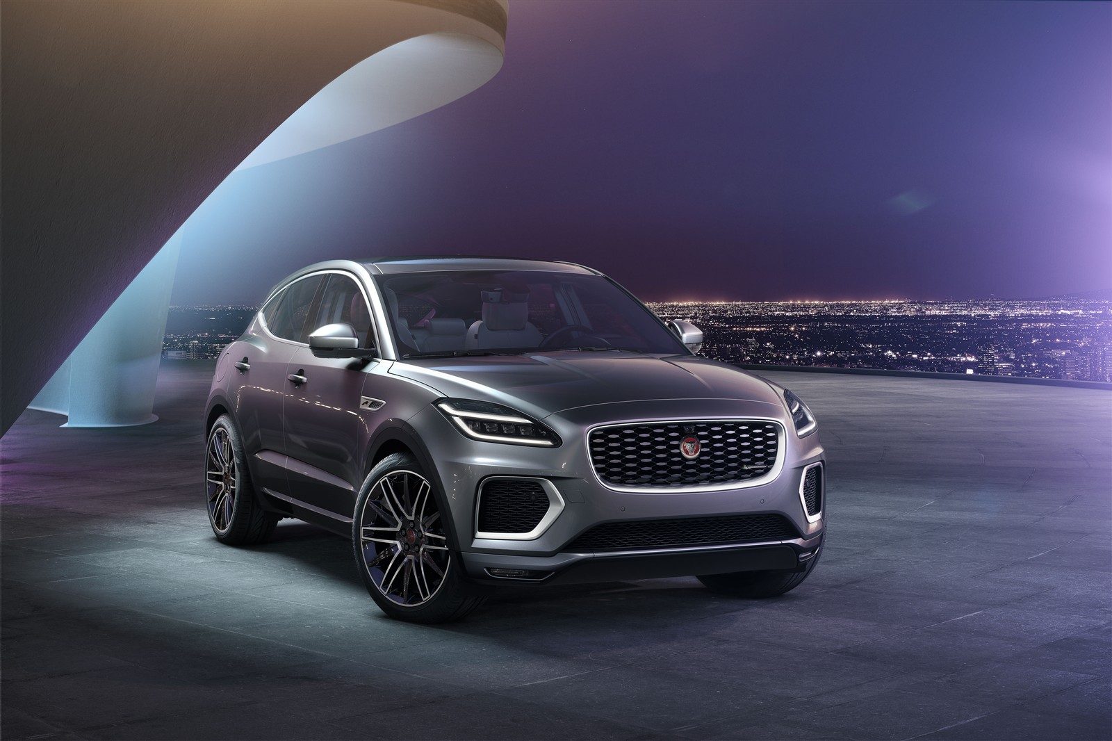 Jaguar E-Pace PHEV 2021 - main model photo, exterior, front 3q studio, Global / EV Query only market