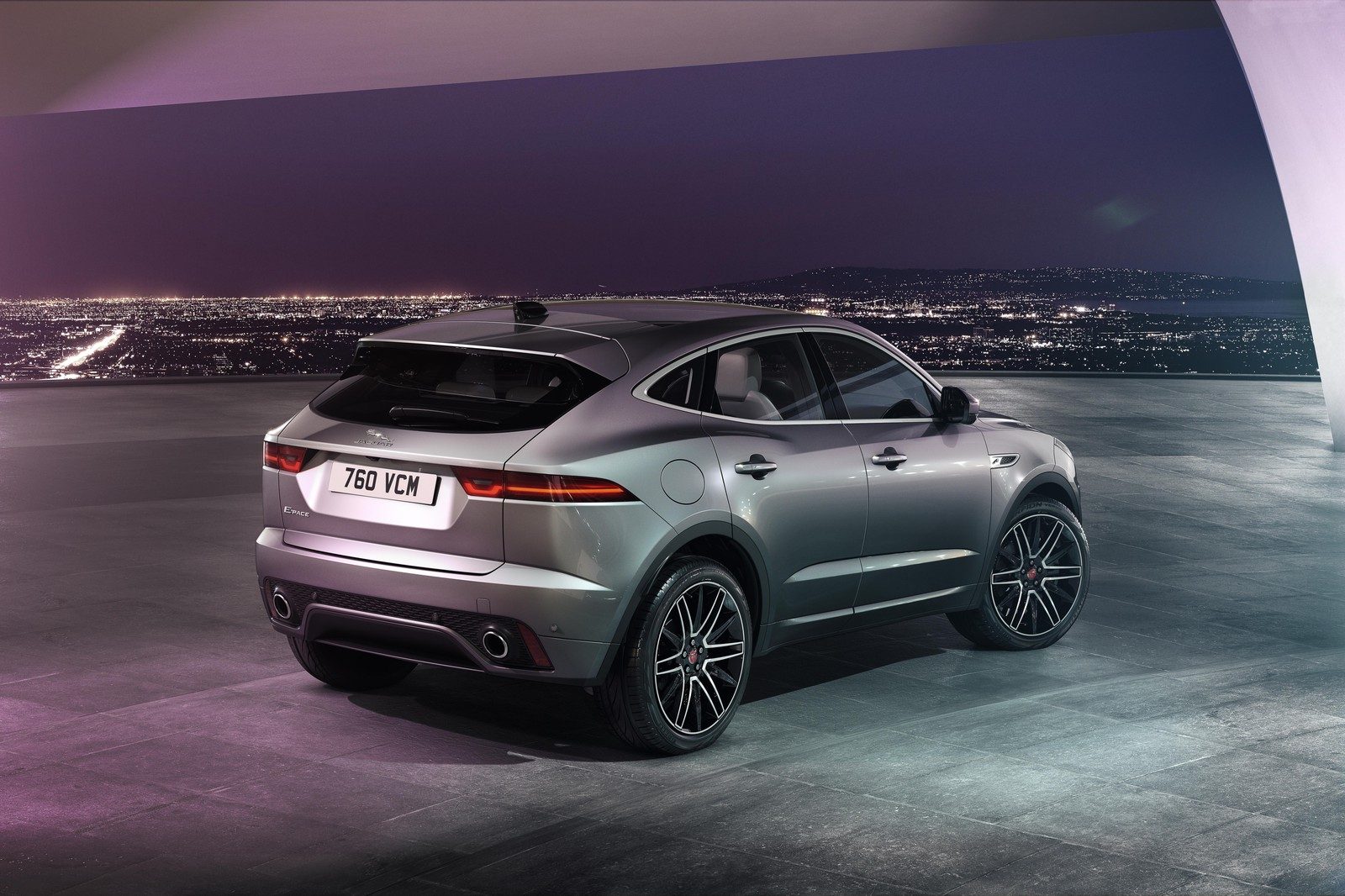 Jaguar E-Pace PHEV 2021 - exterior, rear 3q studio, Global / EV Query only market
