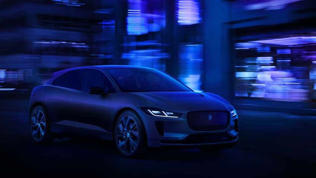 Jaguar I-Pace 2018 - main model photo, exterior, front three-quarter view, Global / EV Query only market