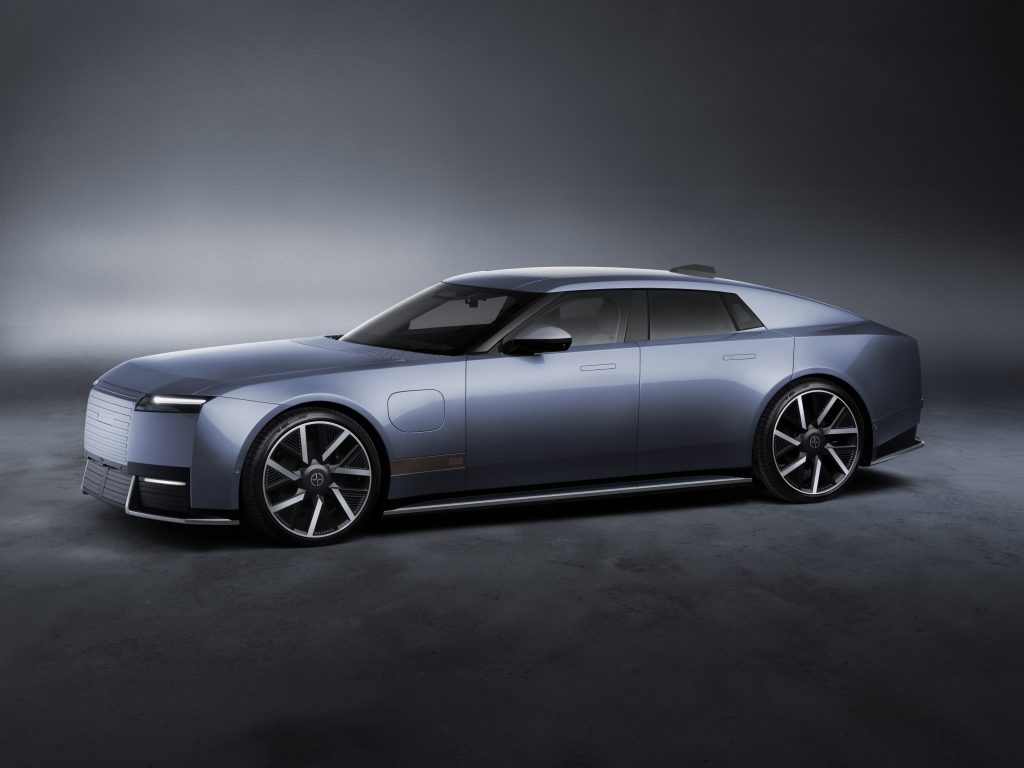Jaguar Type 01 2027 - main model photo, exterior, front three-quarter view, global market