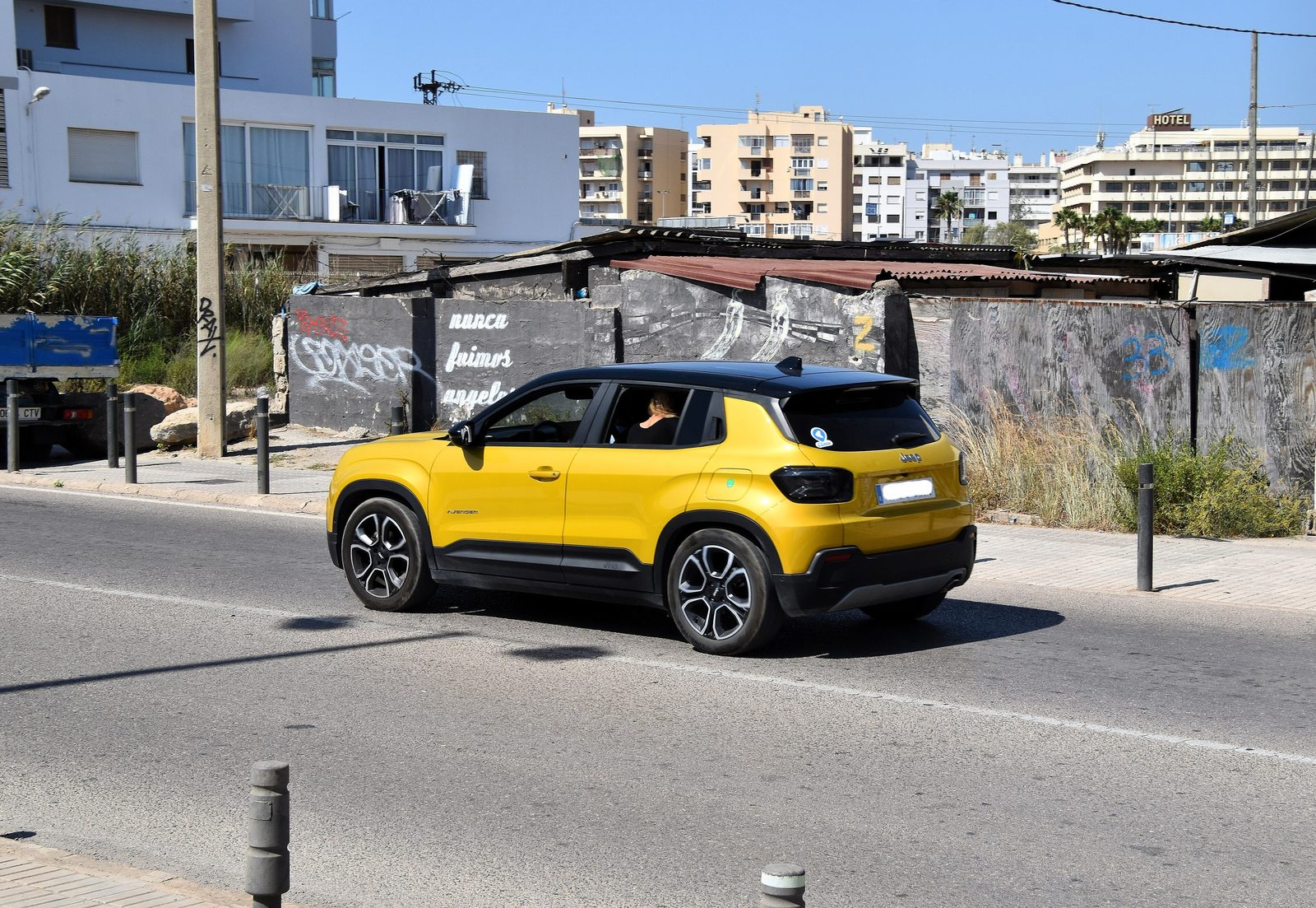 Jeep Avenger Electric 2023 - exterior, front 3q detail, Europe / EV Query only market