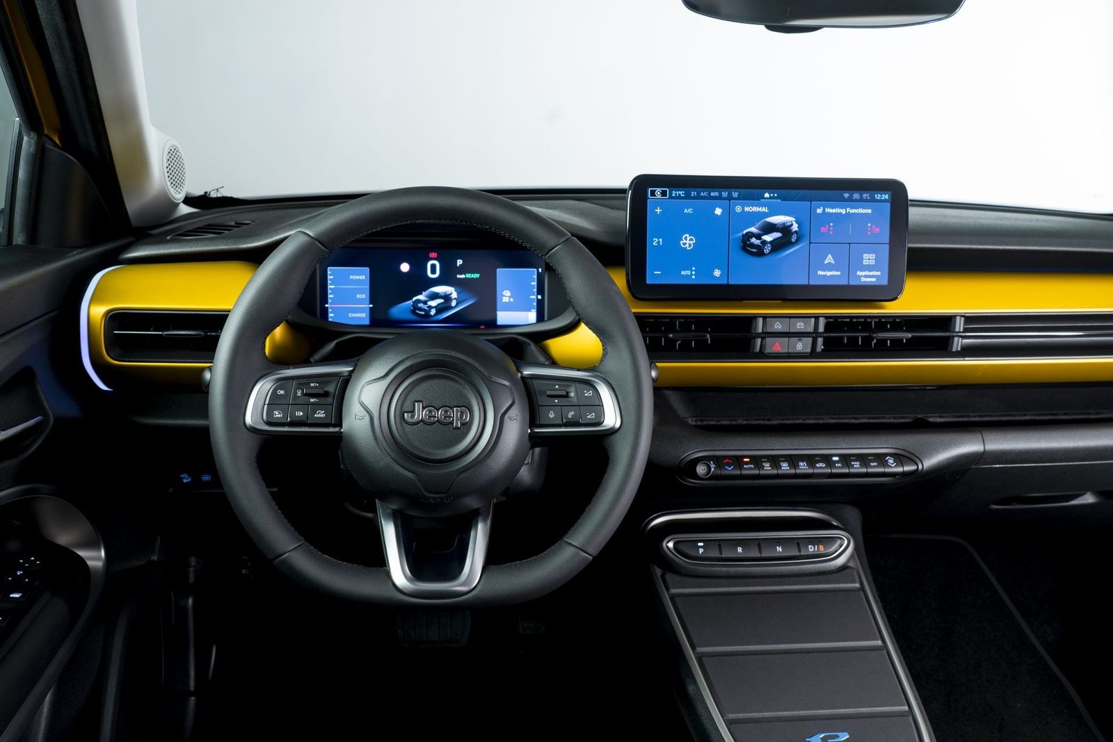 Jeep Avenger Electric 2023 - main model photo, interior, dashboard