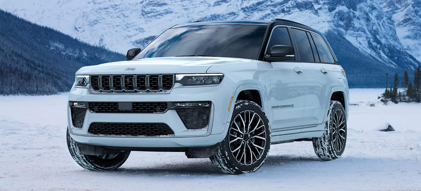 Jeep Grand Cherokee 4xe 2022 - exterior, front snow, us_reference market