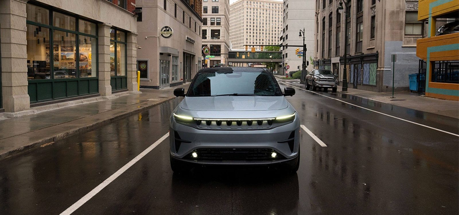 Jeep Wagoneer S 2025 — экстерьер, front city, рынок US official