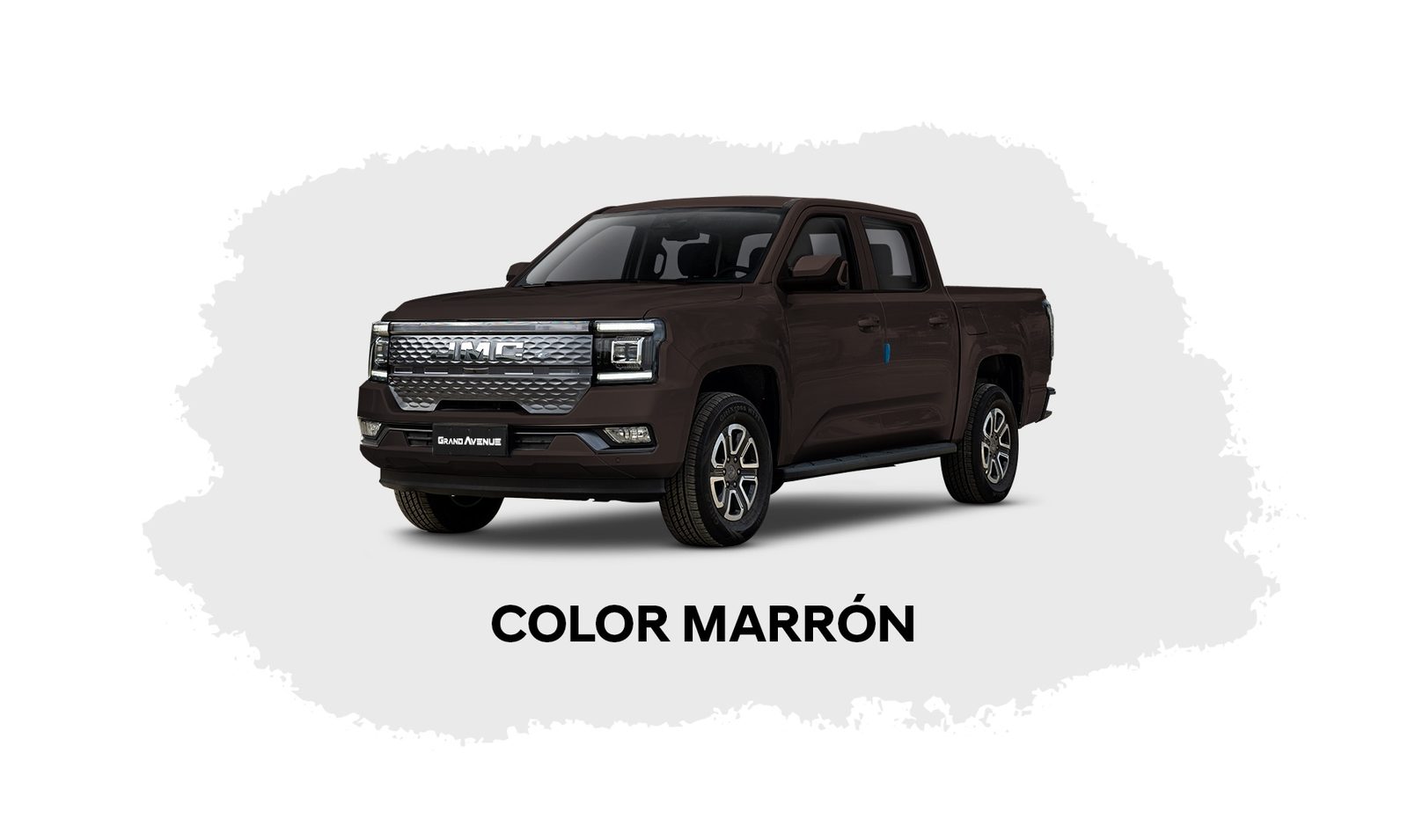 JMC Pickup Dadao EV / Grand Avenue EV 2024 - exterior, front three-quarter view, Peru market