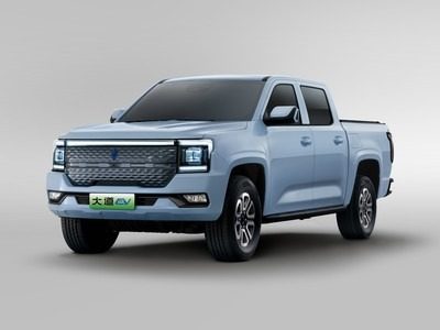 JMC Pickup Dadao PHEV / Grand Avenue PHEV 2026 — главное фото модели, экстерьер, вид спереди 3/4, рынок China