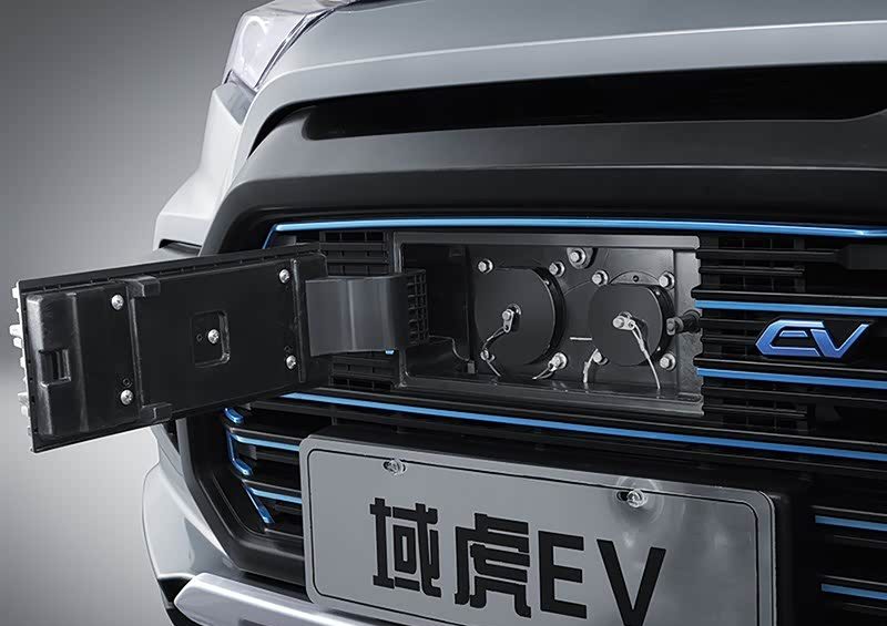JMC Pickup Yuhu EV 2019 - exterior, front fascia detail, China market