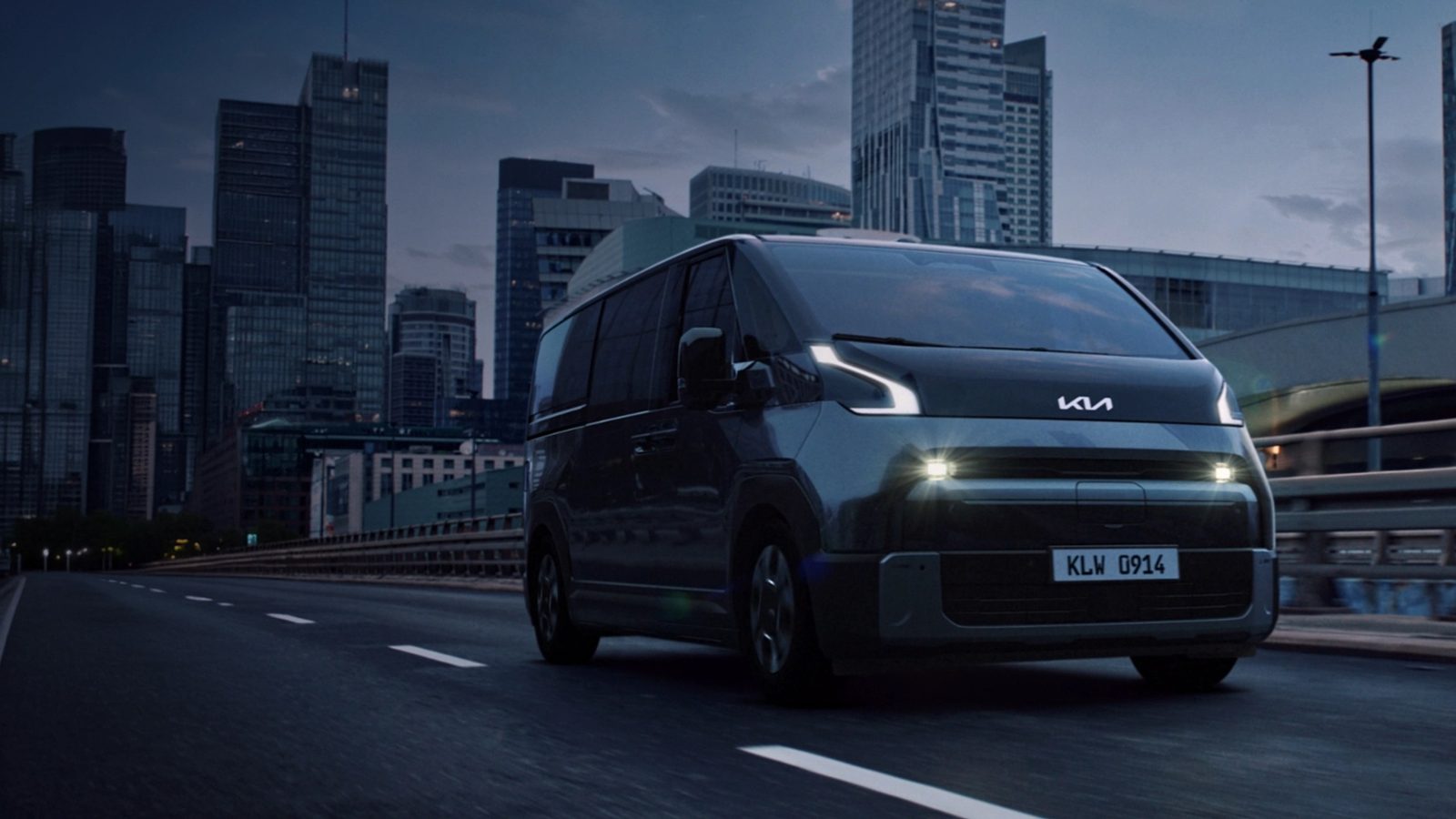 Kia PV7 2026 - exterior, front three-quarter view, global market