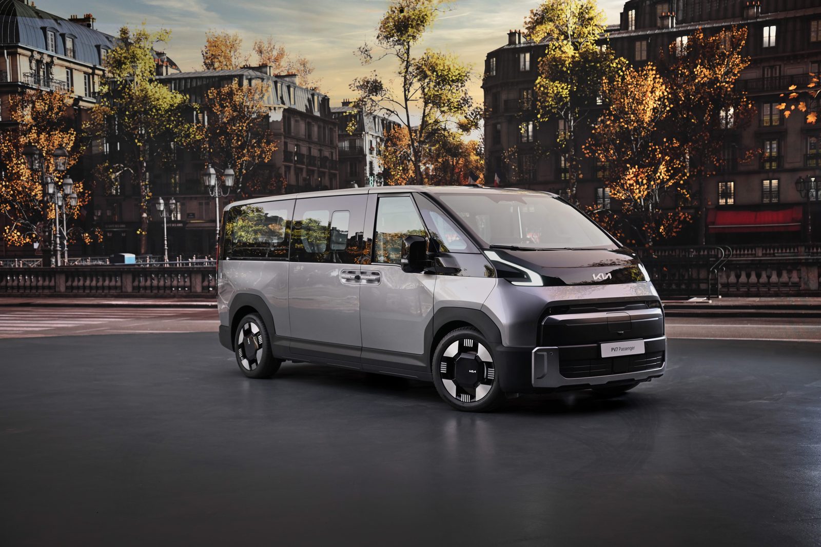 Kia PV7 2026 - exterior, passenger front 3q, EU / global market
