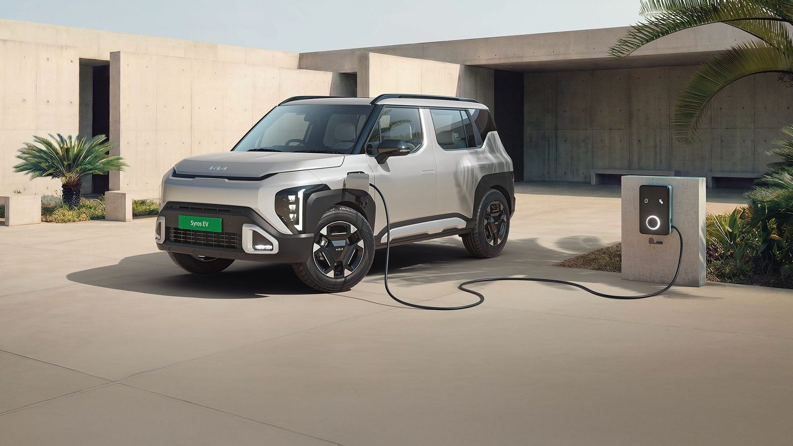 Kia Syros EV Global - main model photo, exterior, front view, India / global reference market