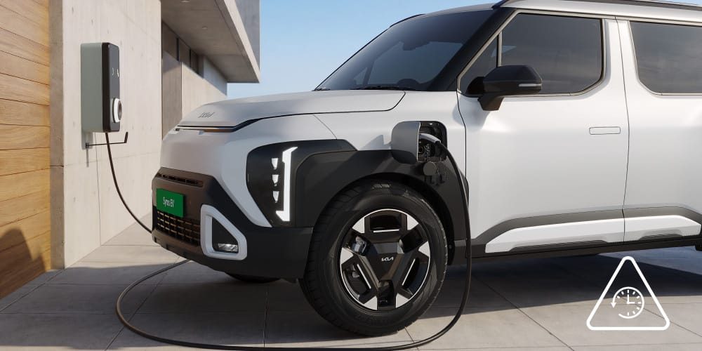 Kia Syros EV Global - exterior, charging detail, India / global reference market