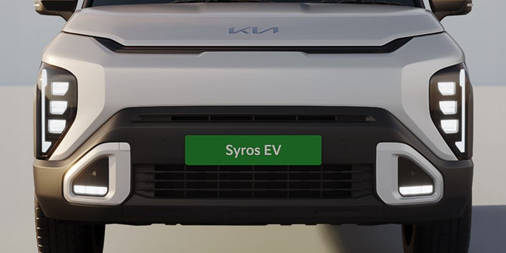 Kia Syros EV Global - exterior, front fascia, India / global reference market