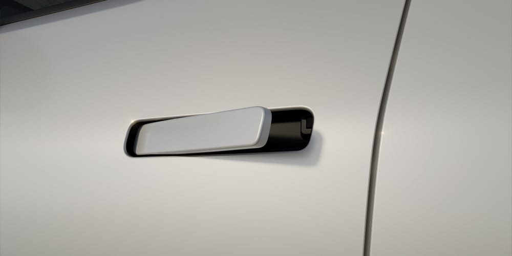 Kia Syros EV Global - exterior, flush door handle, India / global reference market
