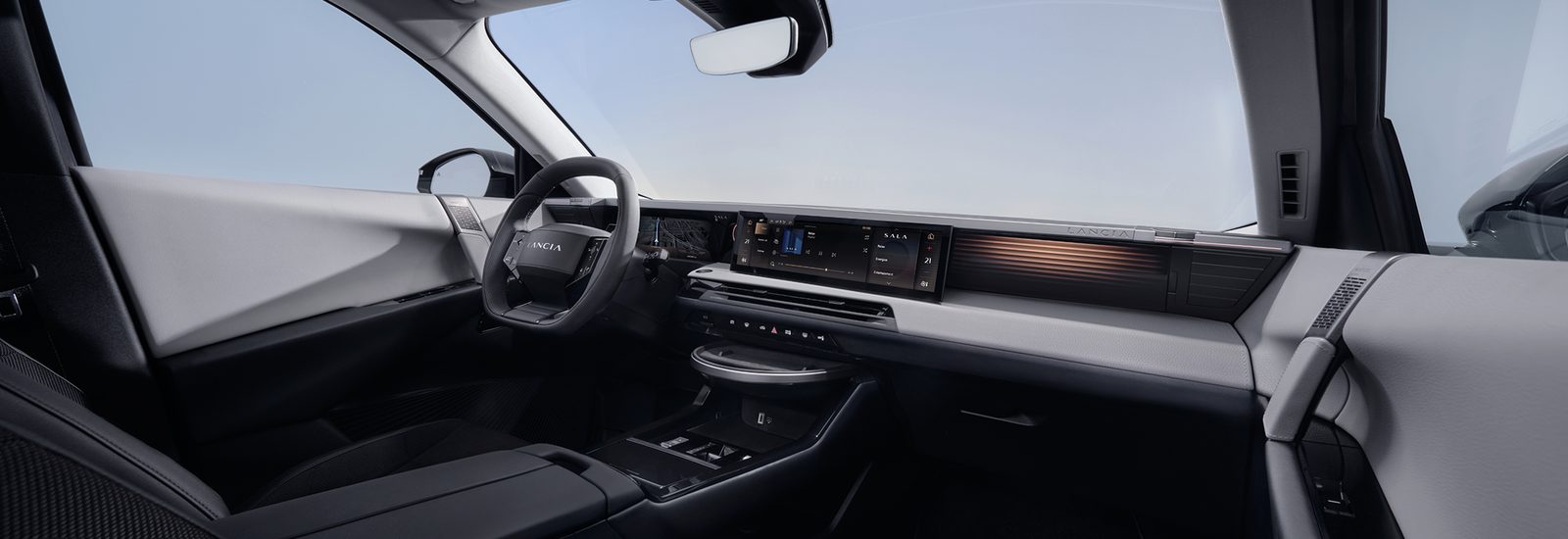 Lancia Gamma EV Europe 2026 - main model photo, interior, dashboard, Europe market