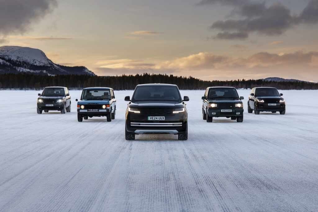 Land Rover Range Rover Electric 2026 - exterior, front group testing, Global / EV Query only market