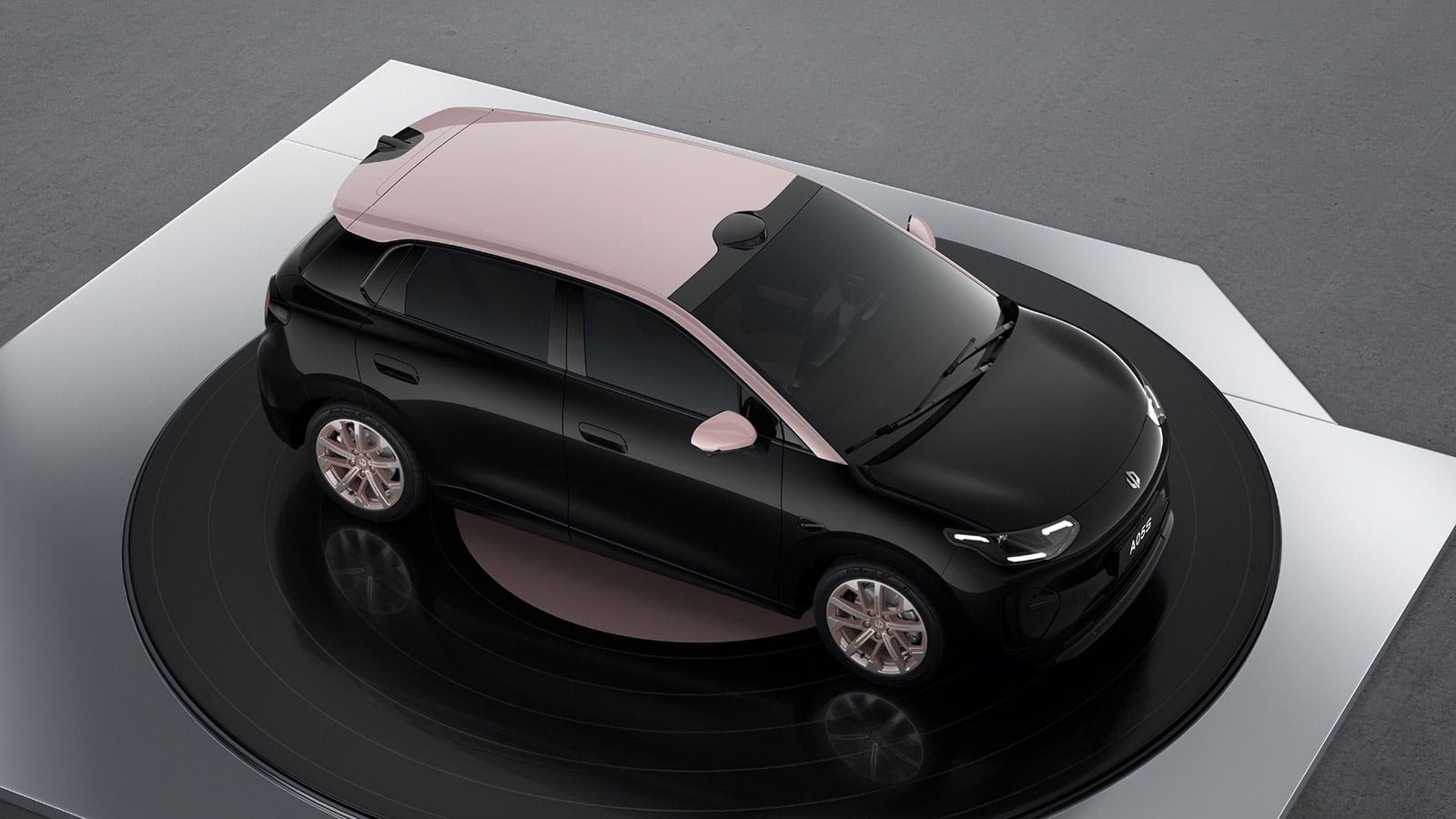 Leapmotor A05s EV - exterior, high front three quarter turntable, China prelaunch reference market