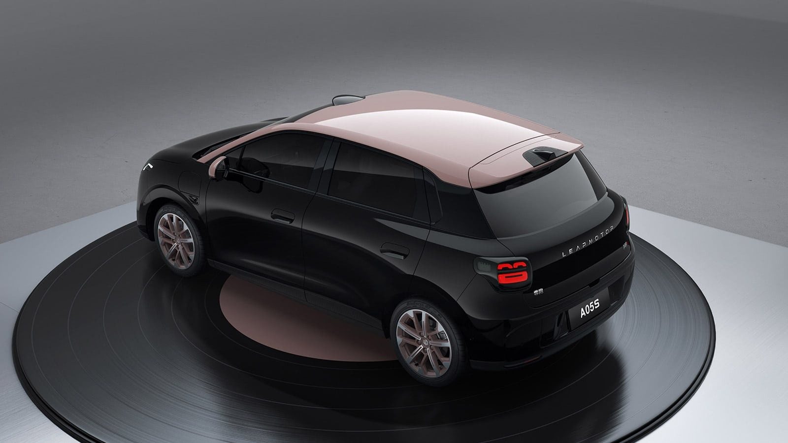 Leapmotor A05s EV - exterior, rear three quarter turntable, China prelaunch reference market