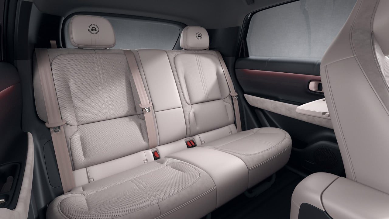 Leapmotor A05s EV - interior, rear bench