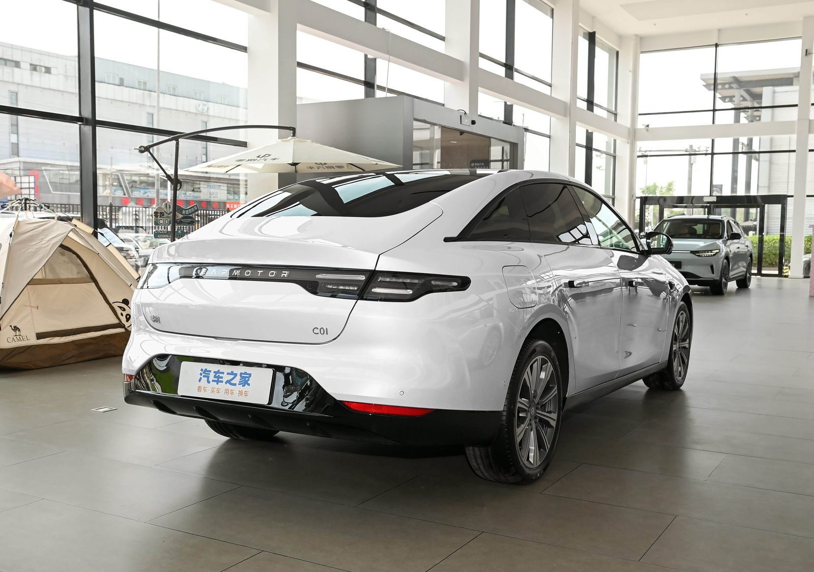 Leapmotor C01 EREV 2024 - exterior, rear 3q opposite, China market