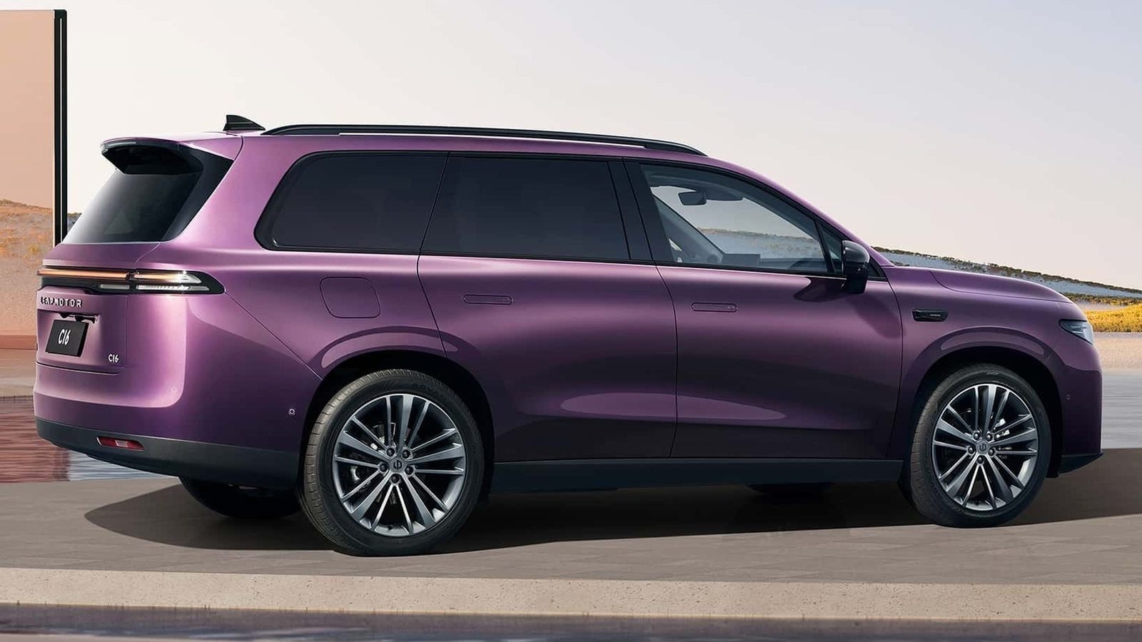 Leapmotor C16 EREV 2025 - exterior, rear three-quarter view