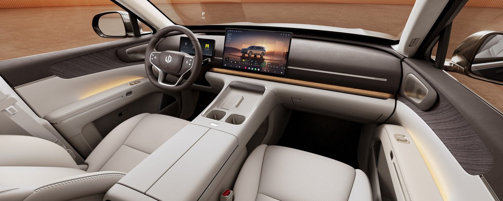 Leapmotor D19 EREV 2026 — интерьер, front cabin, рынок internal_mvp