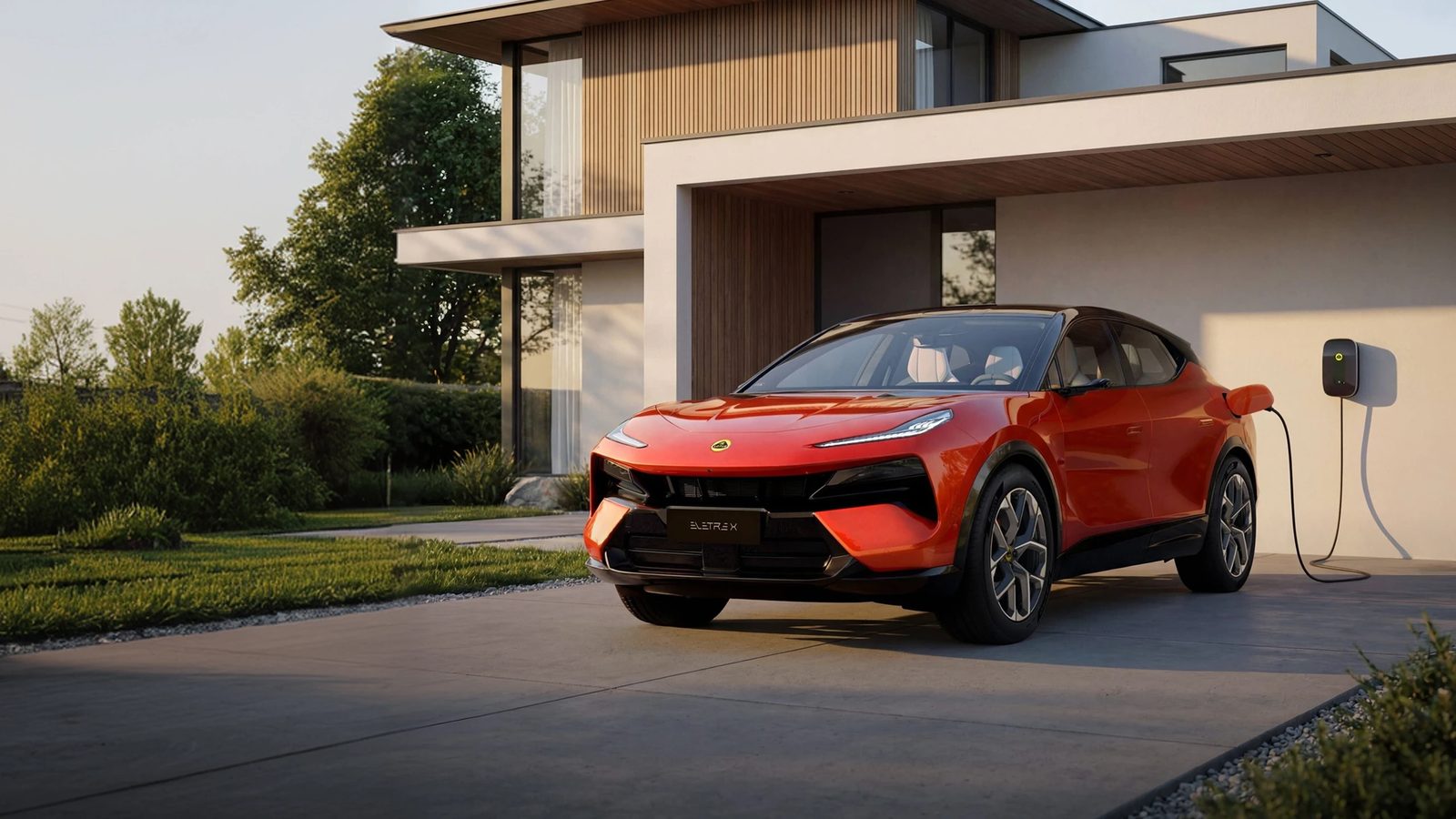 Lotus For Me / Eletre X 2026 - exterior, charging front 3q, global market
