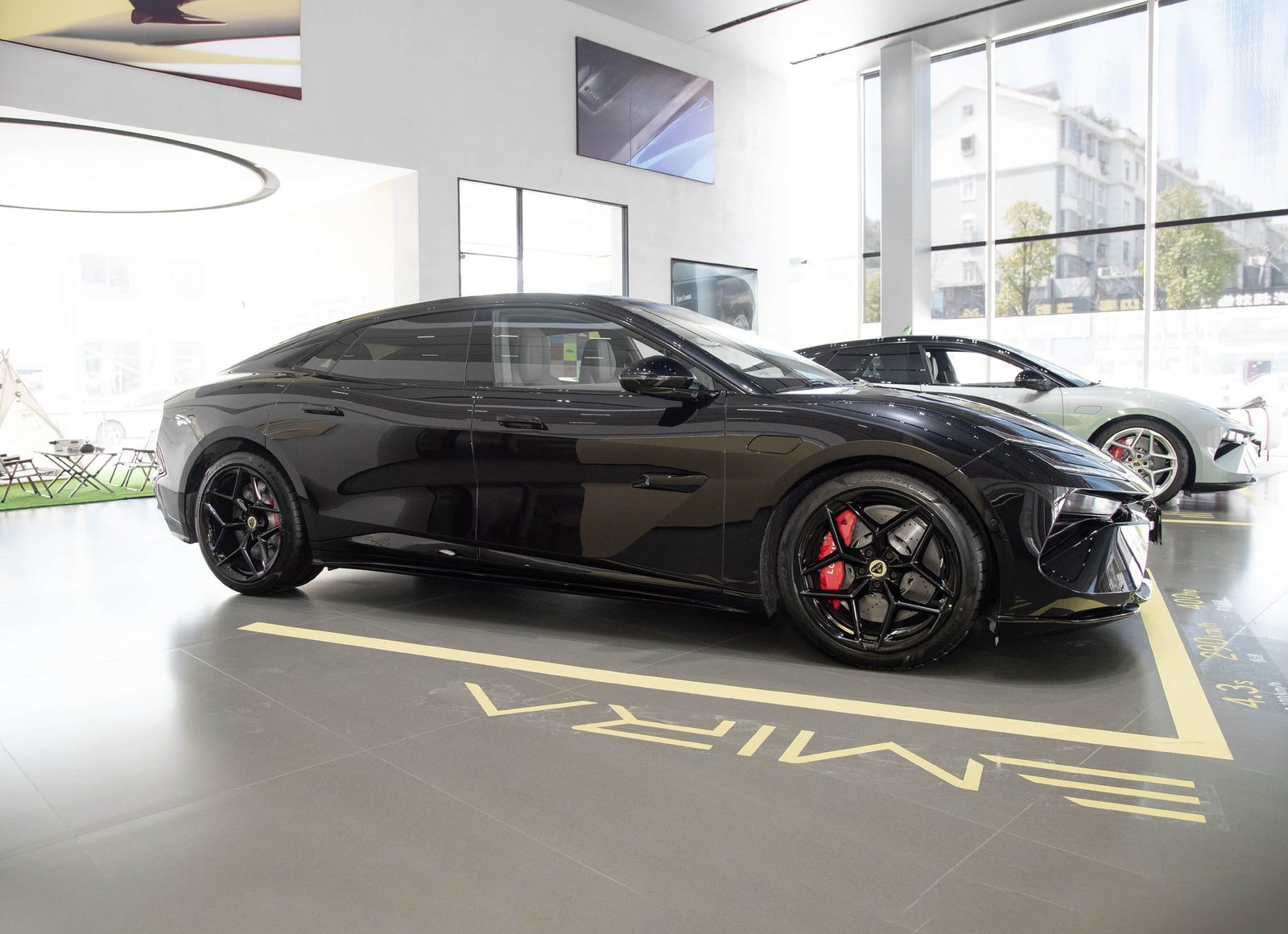 Lotus Emeya 2025 - exterior, side opposite, China market