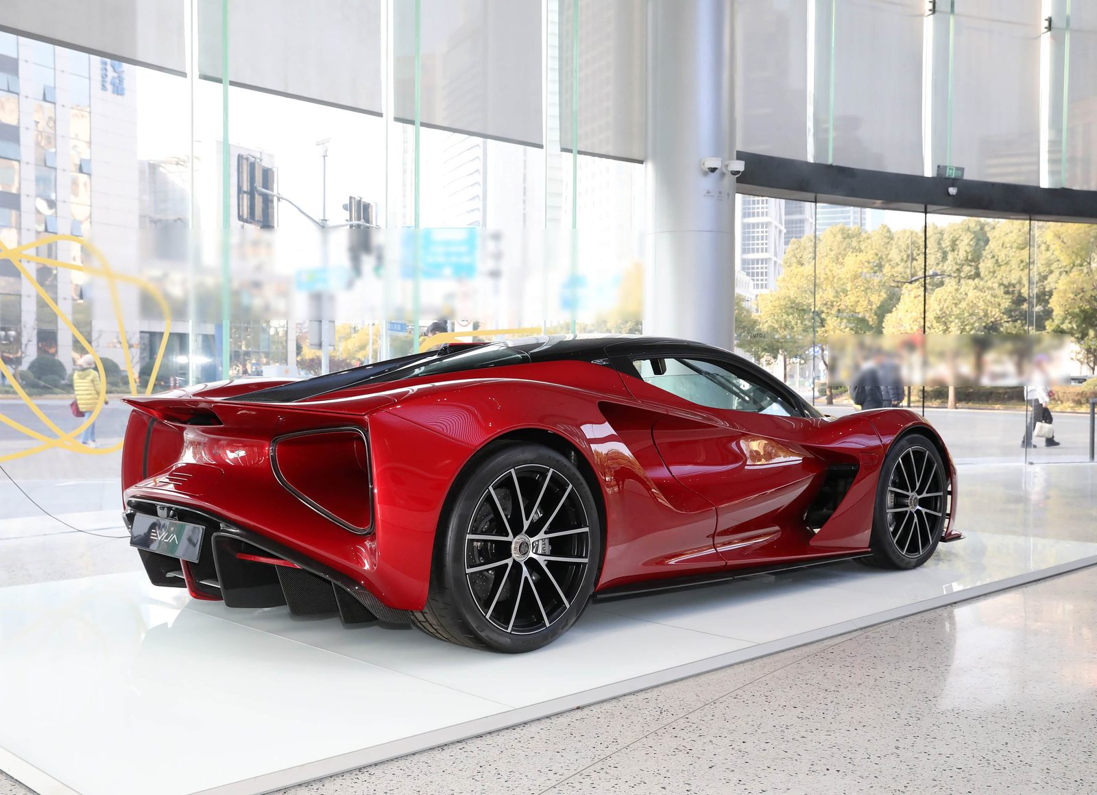 Lotus Evija 2020 - exterior, rear three-quarter view, China / global reveal archive market