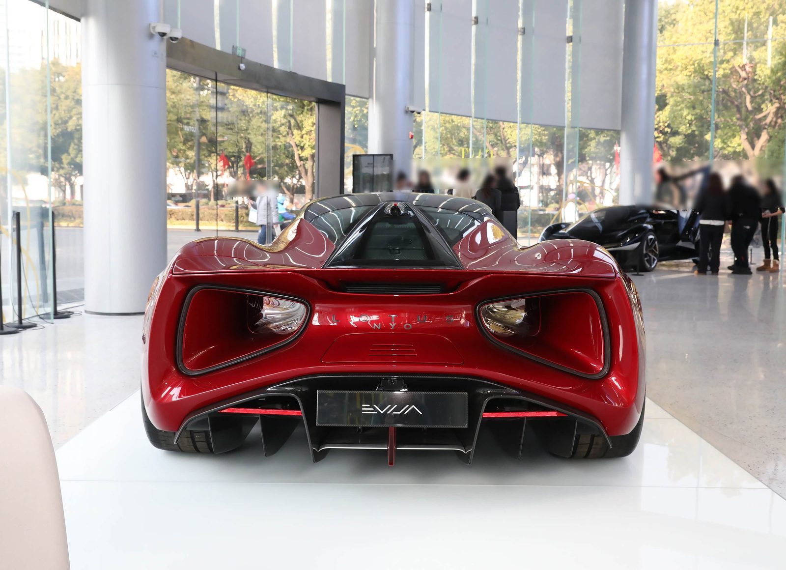 Lotus Evija 2020 - exterior, rear view, China / global reveal archive market