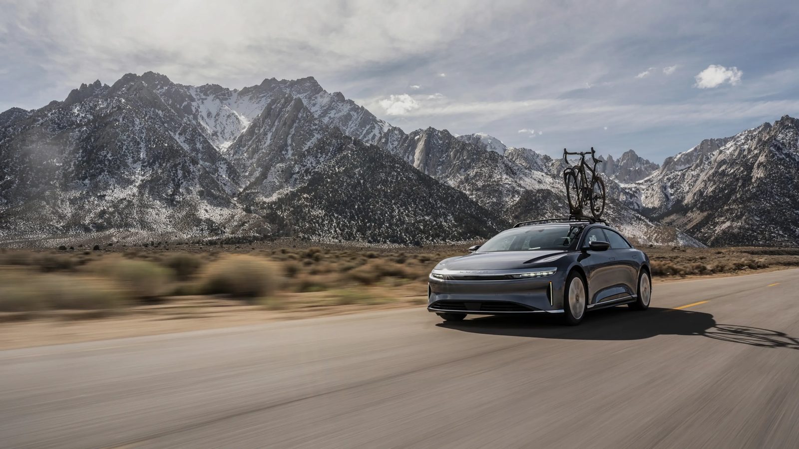 Lucid Air - model photo