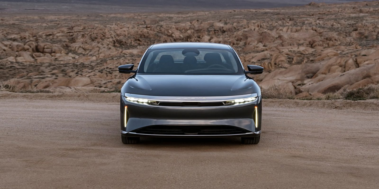 Lucid Air 2025 - exterior, front view, US / global reference market