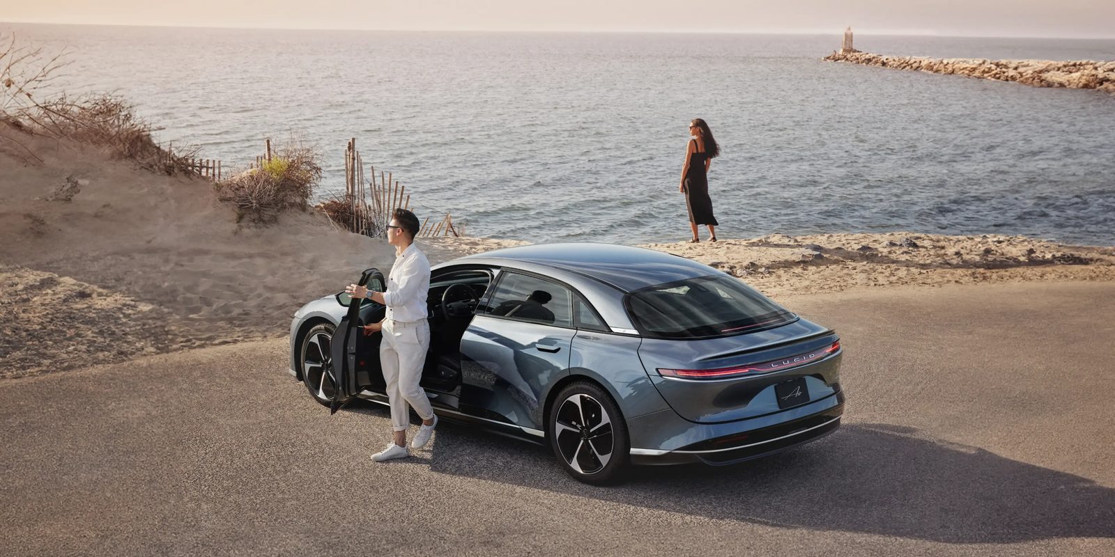 Lucid Air 2025 - exterior, side view, US / global reference market