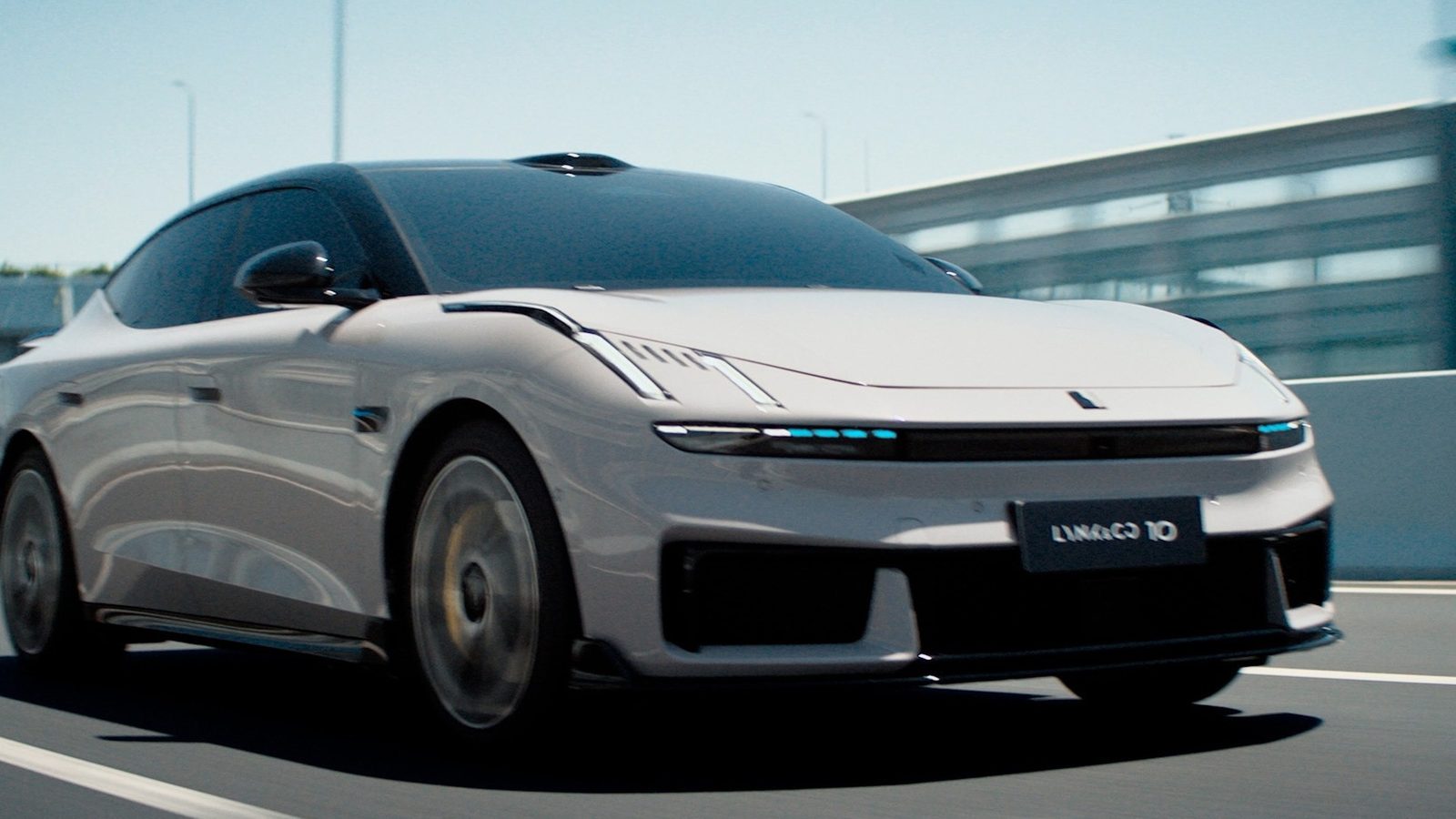 Lynk & Co 10 EV 2026 - exterior, front motion, China market