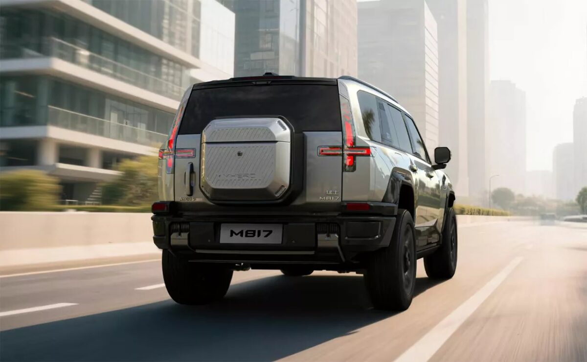 M-Hero M817 PHEV 2025 - exterior, rear view, global market