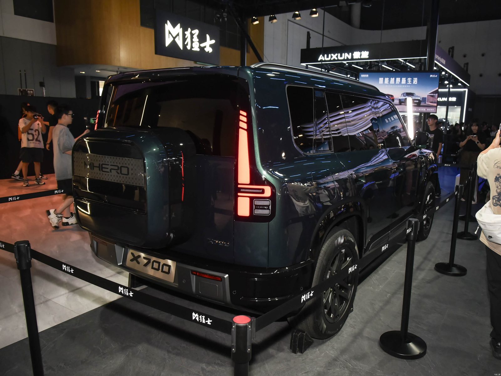 M-Hero X700 EREV / PHEV 2026 - exterior, rear 3q alt, china_reference market