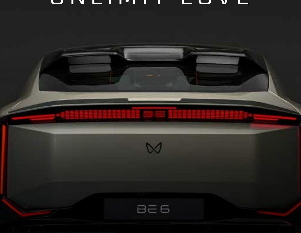 Mahindra BE 6 2025 - exterior, rear detail brochure, india_reference market