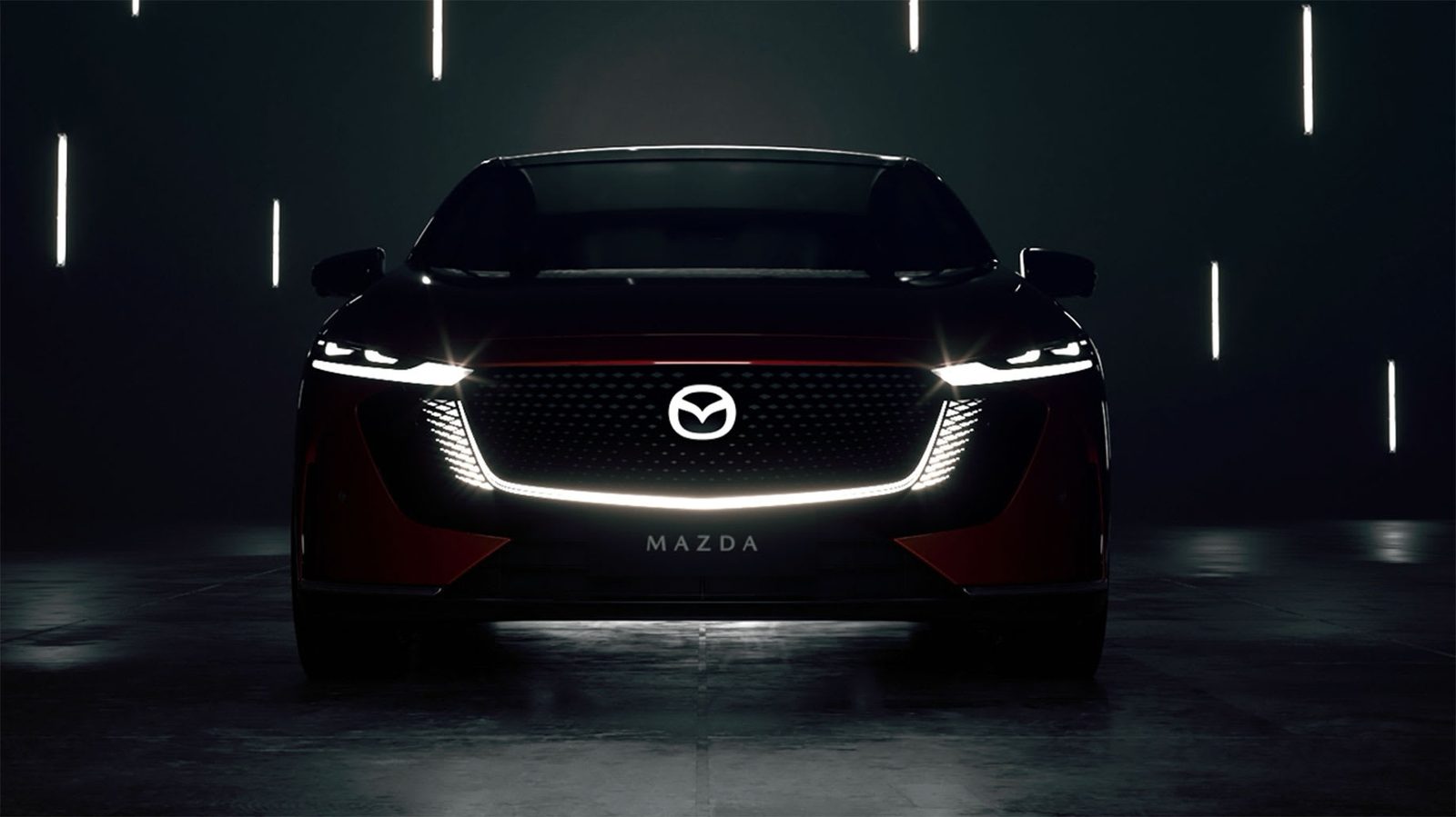 Mazda EZ-6 / Mazda6e China EV 2024 — экстерьер, front lighting, рынок China/import