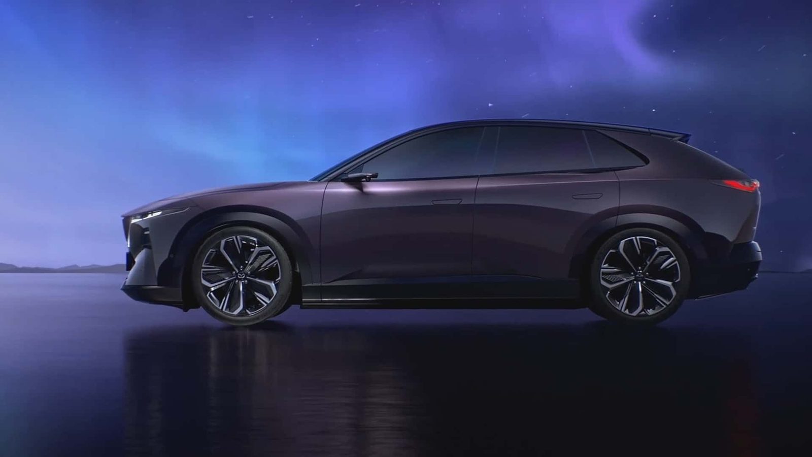 Mazda EZ-60 / CX-6e China EV 2025 — экстерьер, side profile, рынок internal_mvp