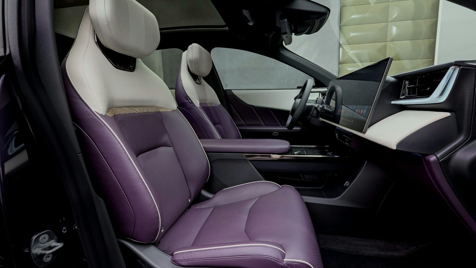 Mazda EZ-60 2027 China EV 2026 - interior, front seats, CN / EZ-60 body-family reference market
