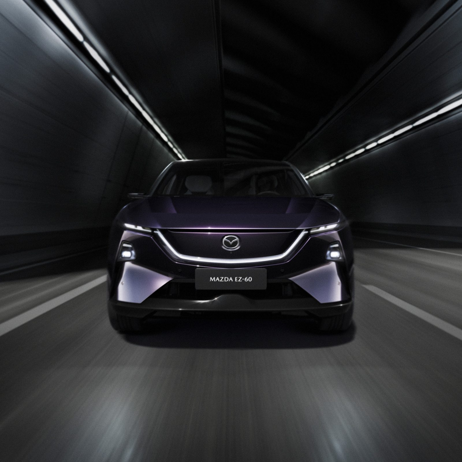 Mazda CX-6e Global 2026 - exterior, profile detail, Global/Europe reference via Mazda CX-6e / EZ-60 model line market