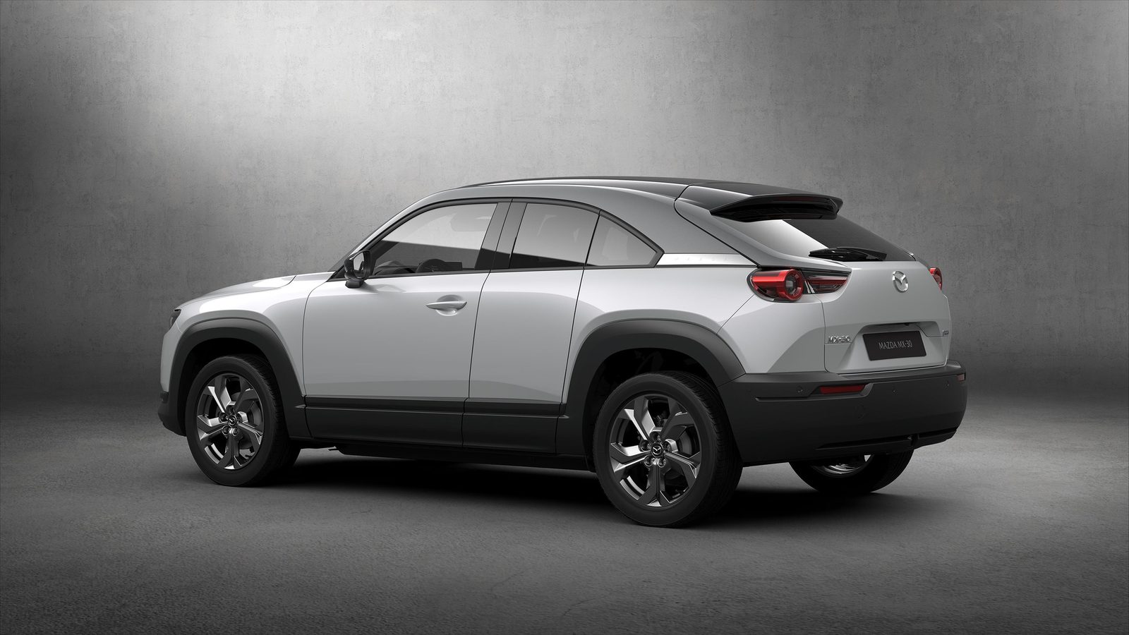 Mazda MX-30 EV Global 2020 - exterior, rear three quarter driving, Global/Europe market