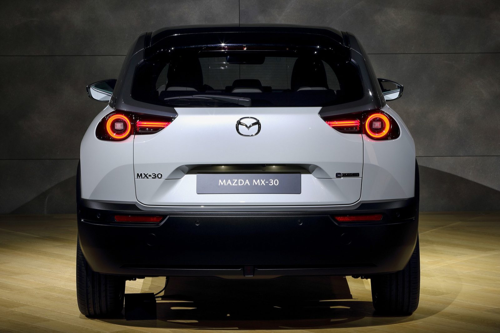 Mazda MX-30 EV Global 2020 - exterior, rear view studio, Global/Europe market
