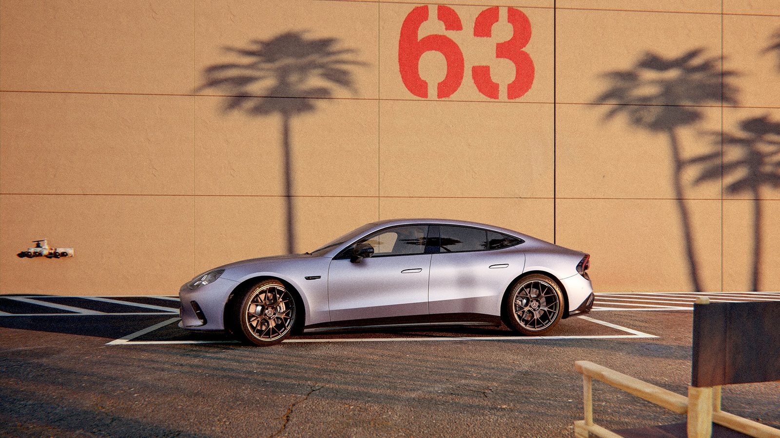 Mercedes-Benz AMG GT 53 4-Door Coupé electric 2026 - exterior, side view, Europe market