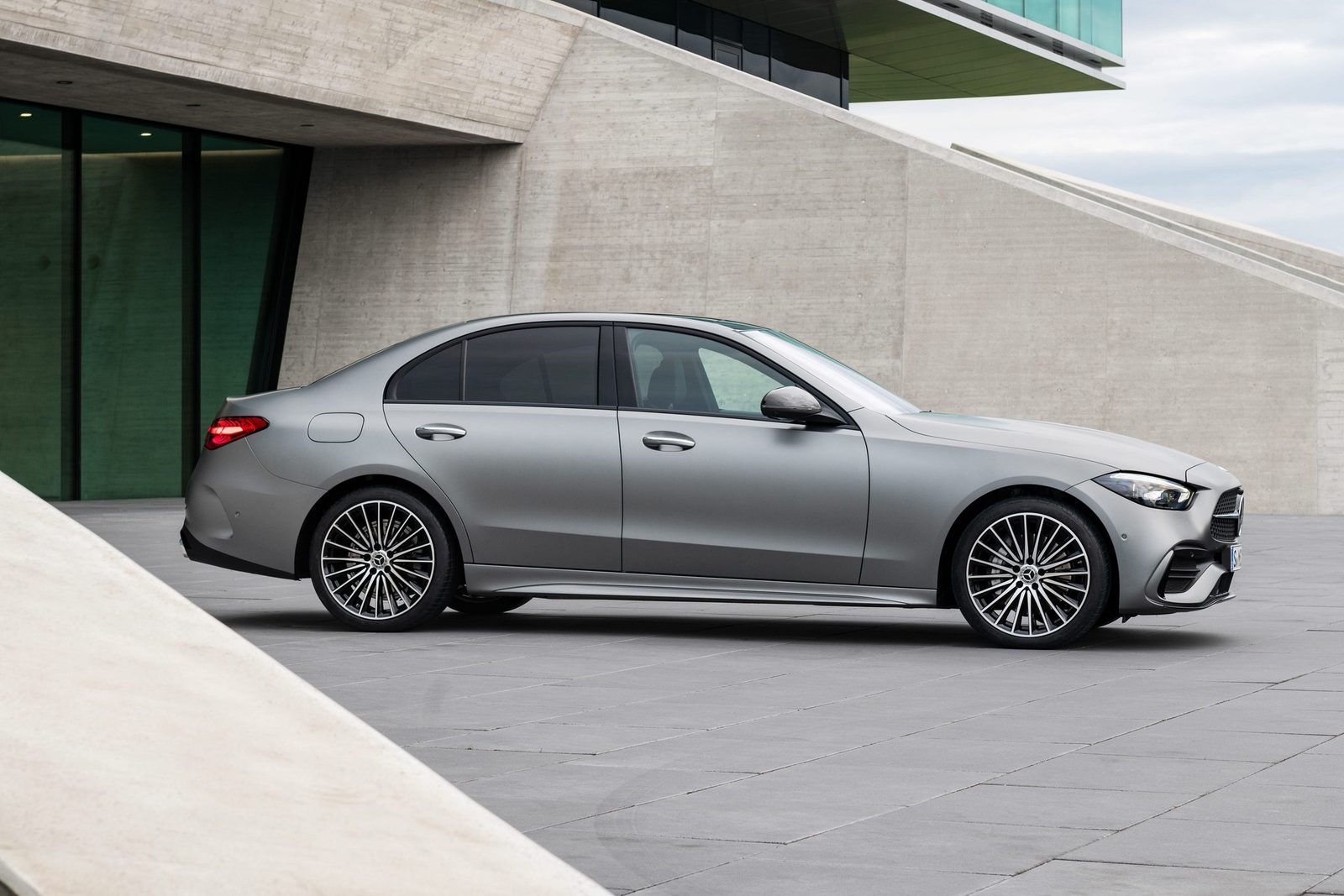 Mercedes-Benz C-Class PHEV 2022 - exterior, side view, Global market