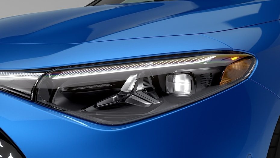 Mercedes-Benz CLA with EQ Technology 2025 - exterior, headlamp tail lamp detail, US/Global reference market