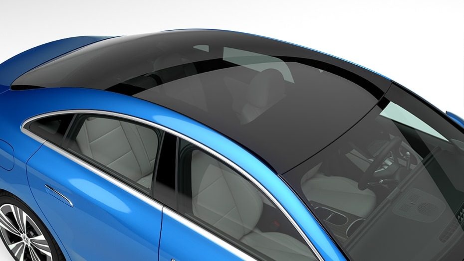 Mercedes-Benz CLA with EQ Technology 2025 - exterior, panorama roof, US/Global reference market