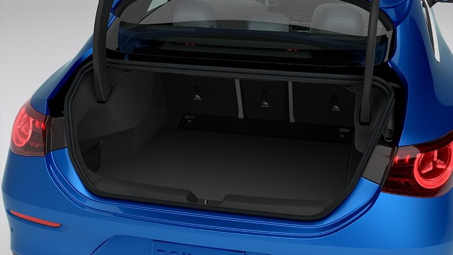 Mercedes-Benz CLA with EQ Technology 2025 - exterior, cargo area, US/Global reference market